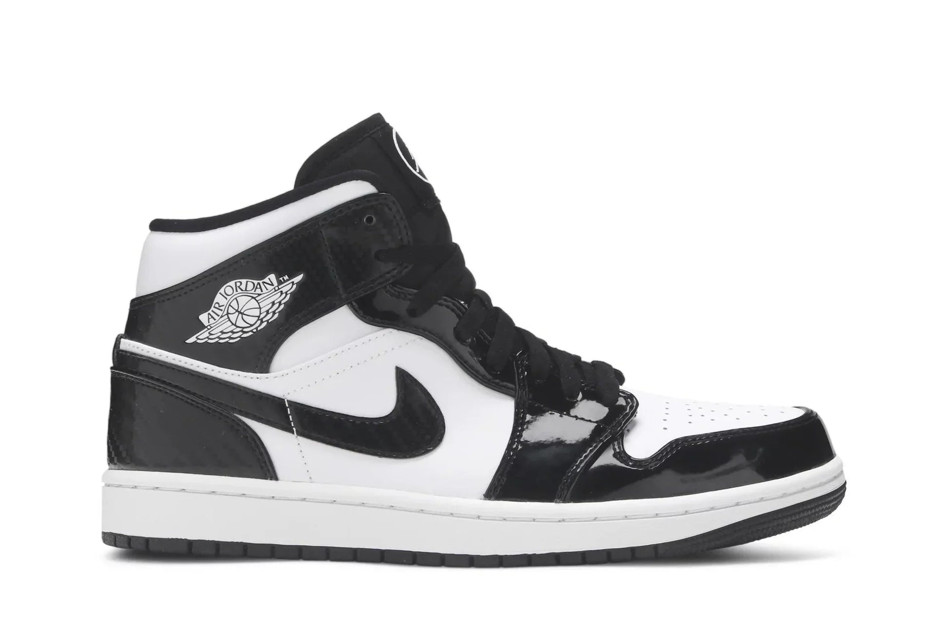 Air Jordan 1 Mid Carbon Fiber Preto