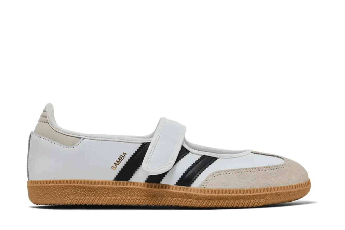 Adidas Samba Jane 'White Black' Branco