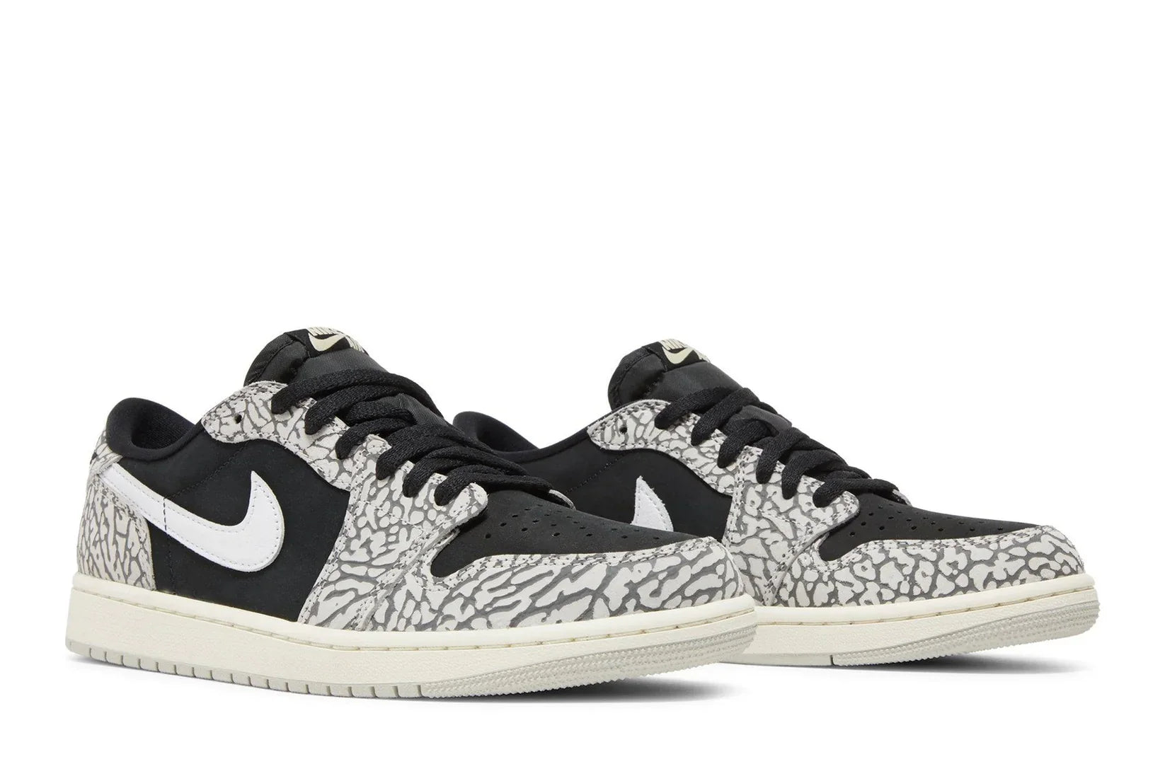 Air Jordan 1 Retro Low OG 'Black Cement' Preto