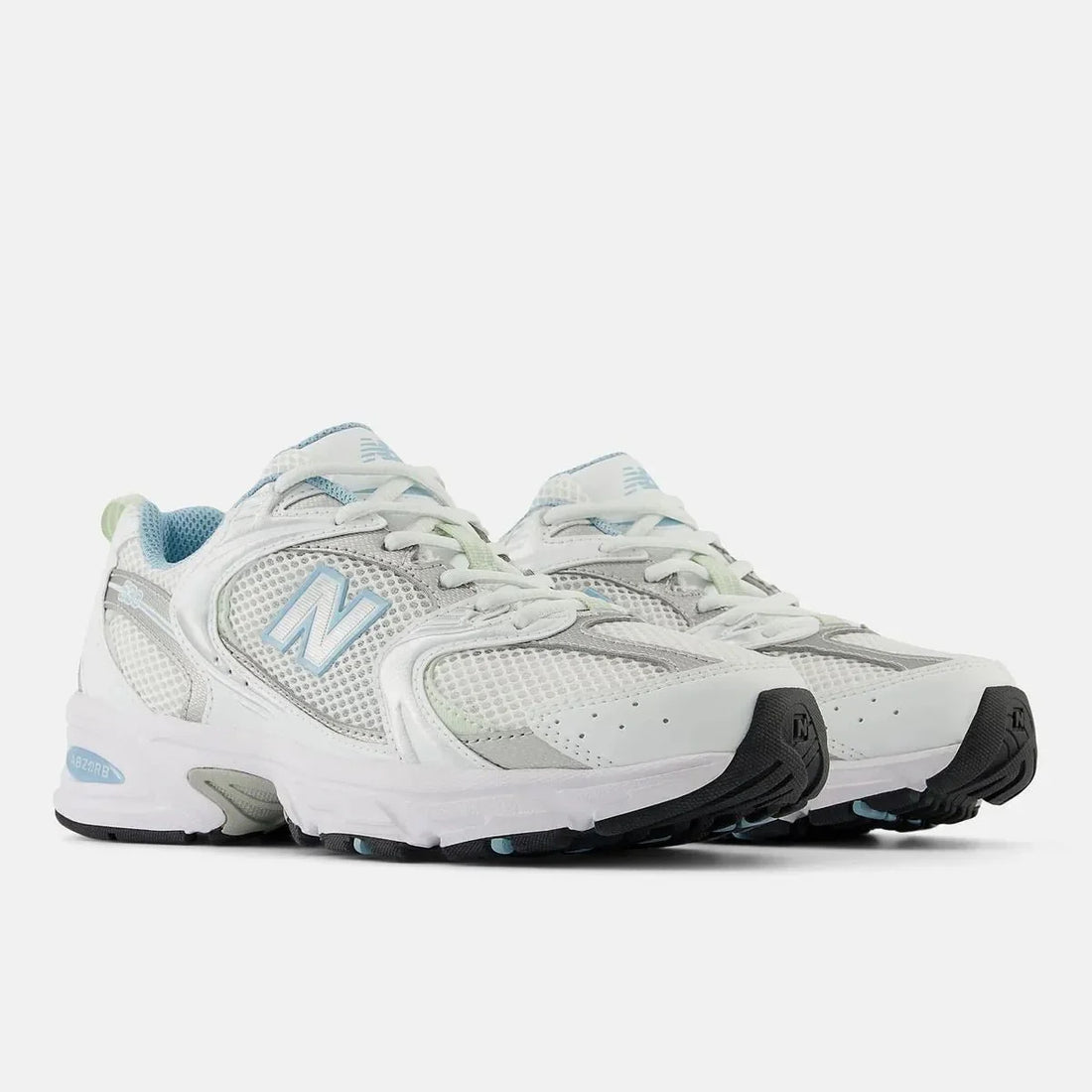 New Balance 530 White Chrome Blue Branco