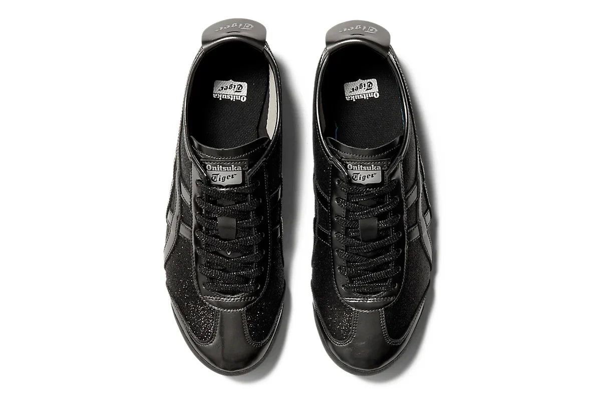 Onitsuka Tiger Mexico 66 Glitter Pack Black Gunmetal Preto